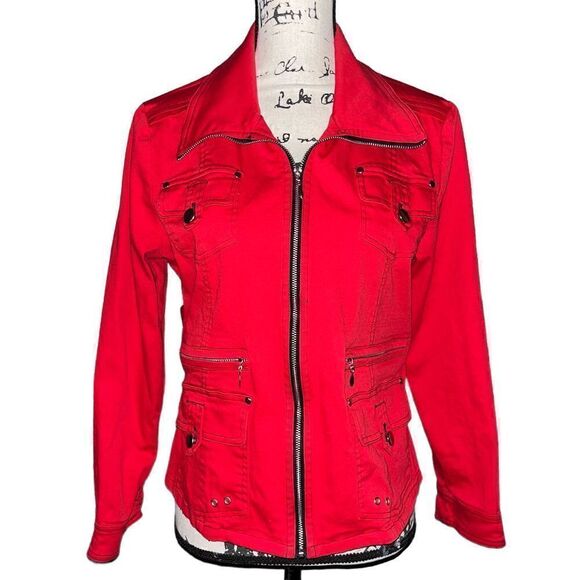 Ruby Cho red jacket medium - Picture 1 of 7